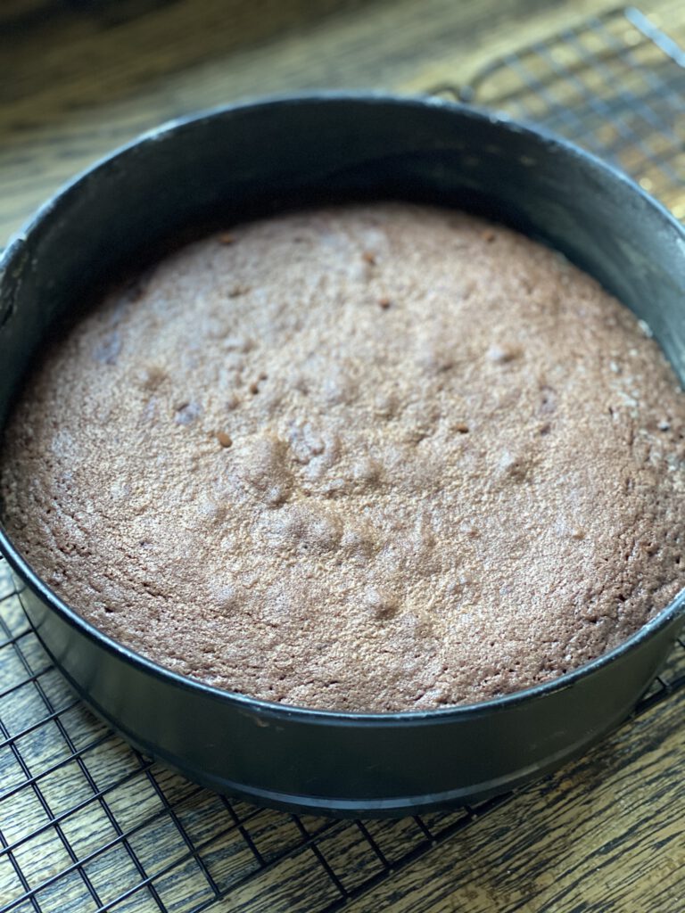 Zweedse chocolade taart