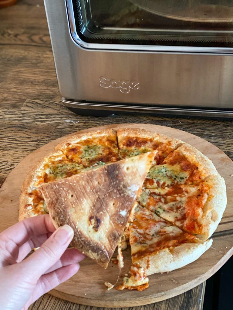 resultaat diepvries bakken in de Pizzaiolo van Sage