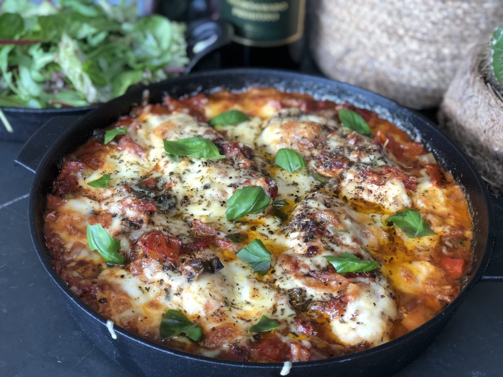 kip in pittige tomatensaus ovenschotel: 15 ovenschotel recepten 