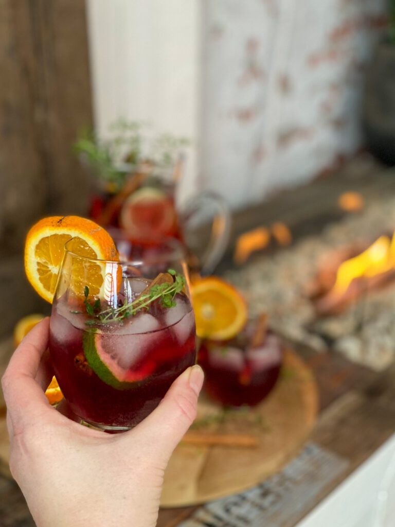 kruidige Winterse sangria