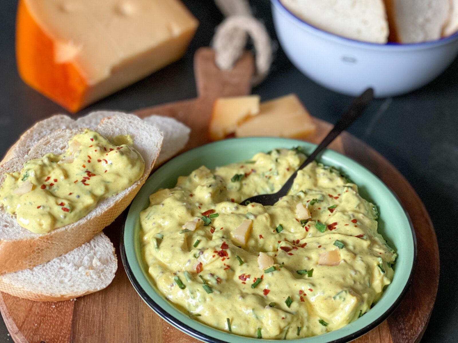 zelf oude kaassalade maken