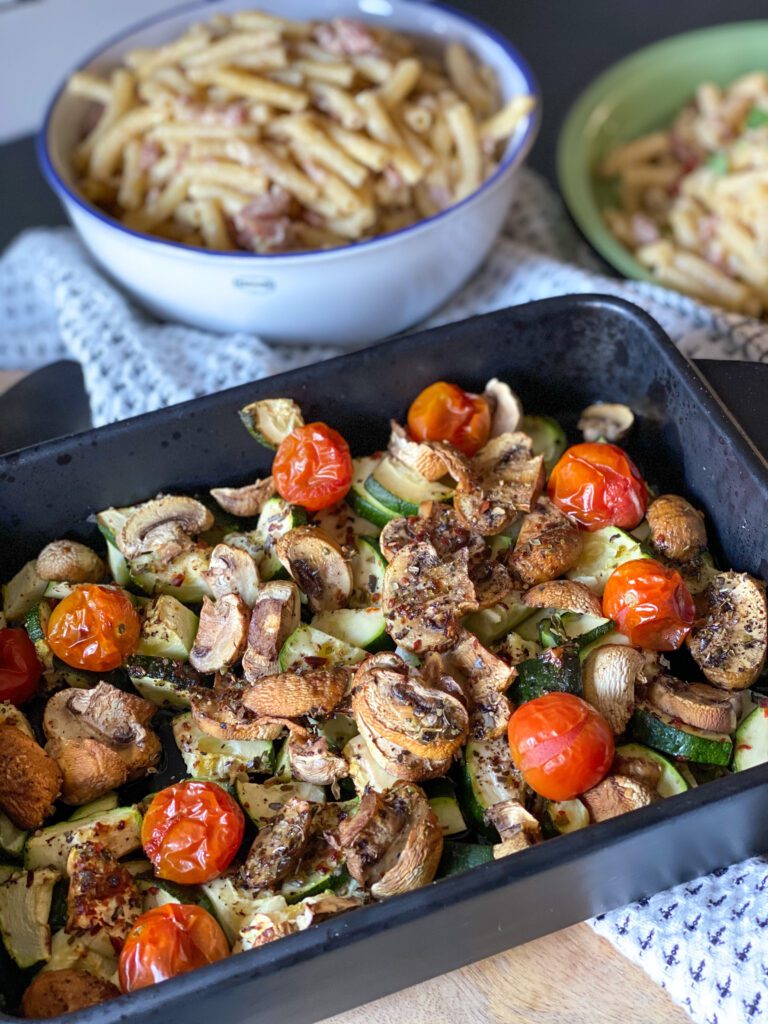 gegrilde groente uit de oven