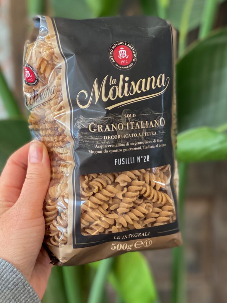 volkoren pasta van Molisana
