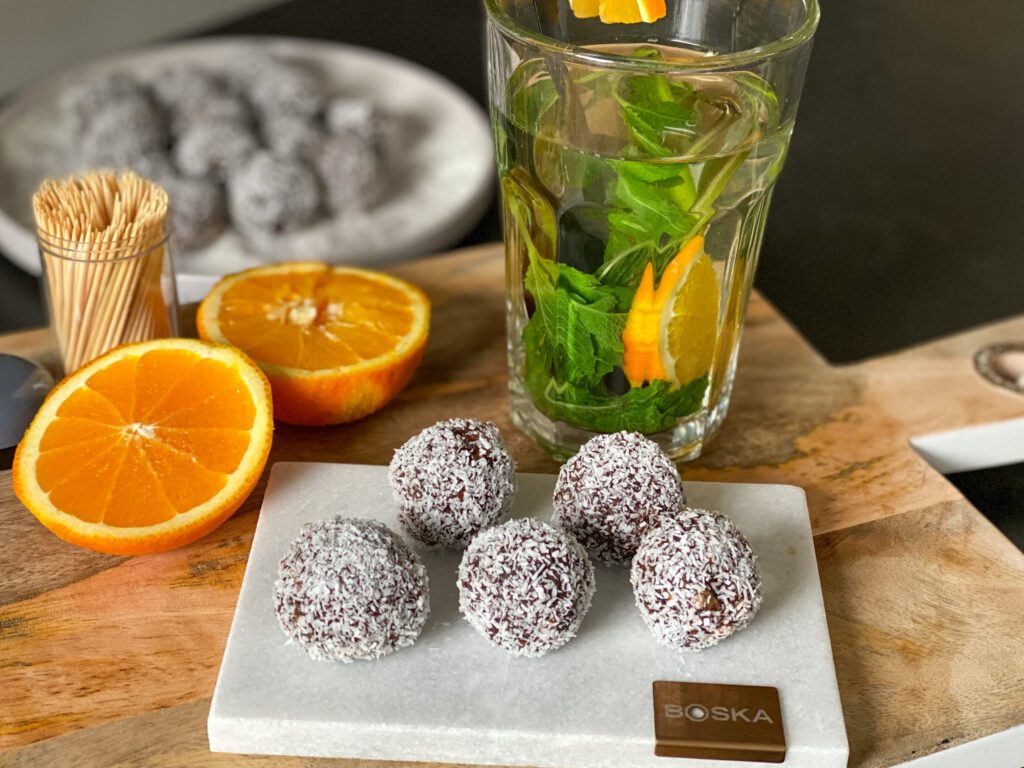 dadelballetjes met sinaasappel