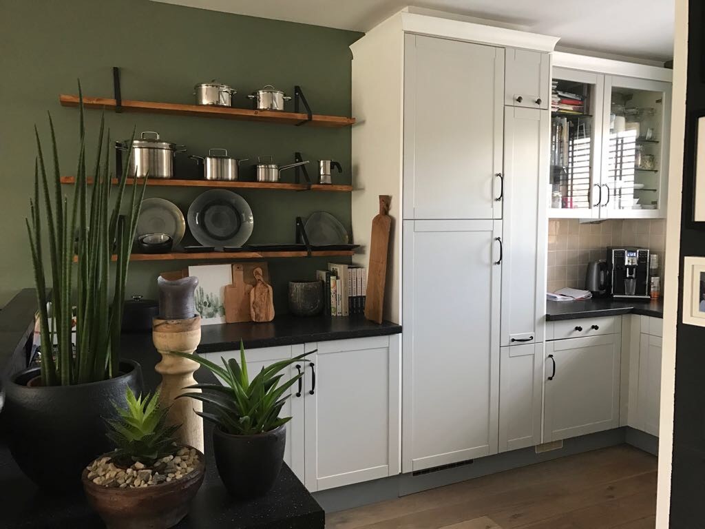 oude keuken Familie over de Kook