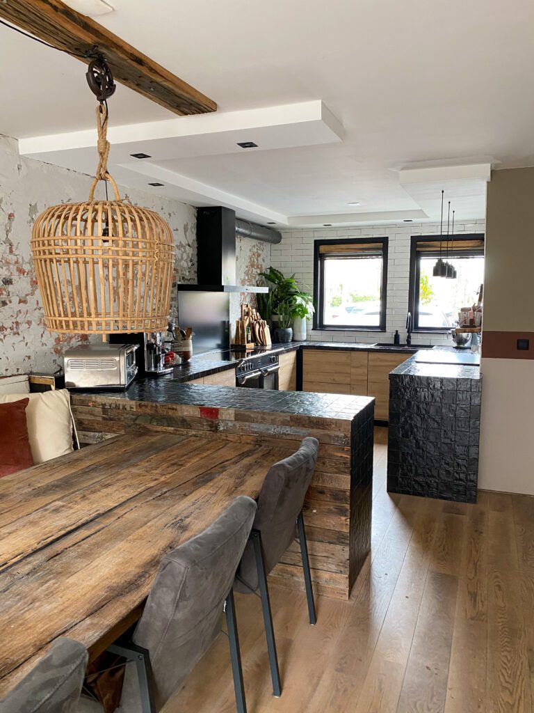 nieuwe keuken Familie over de Kook