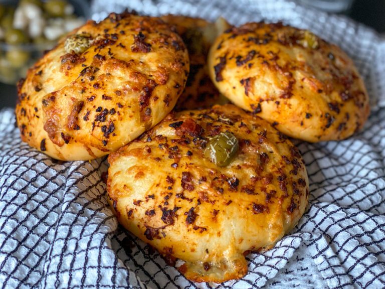 tapenade broodjes met mozzarella