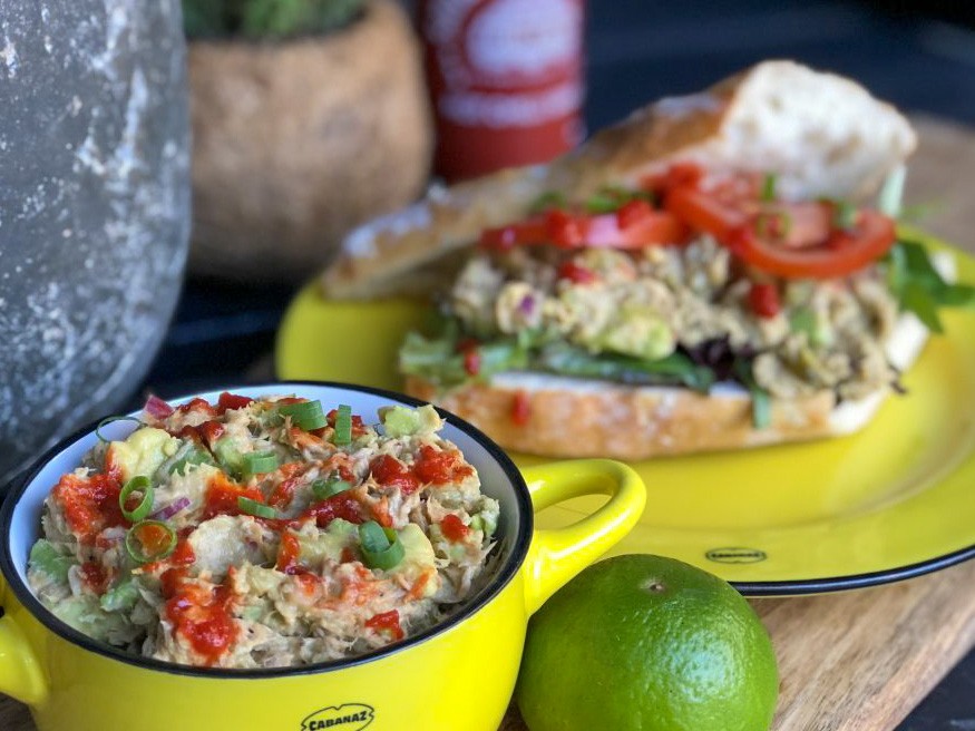 tonijnsalade met avocado