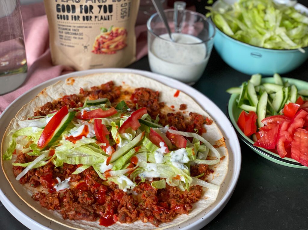 Vegetarische Turkse pizza