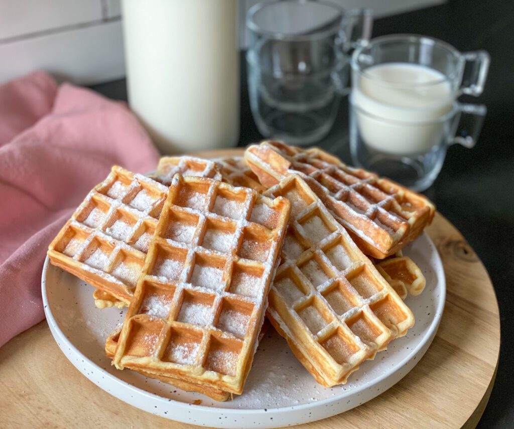 wafels maken met karnemelk