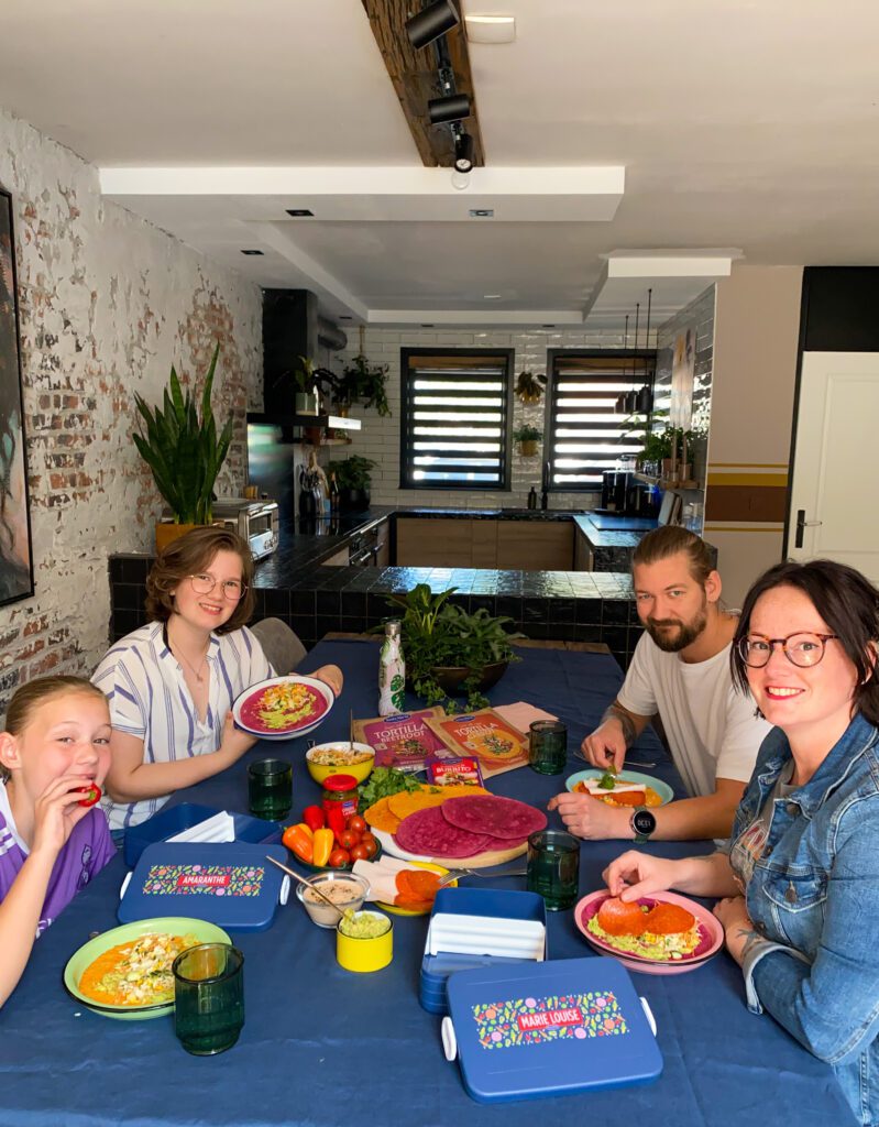 Verantwoorde lunch tortilla wraps: eet lekker veel groenten