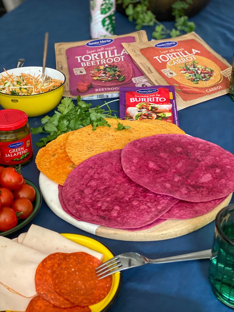 Verantwoorde lunch tortilla wraps: eet lekker veel groenten