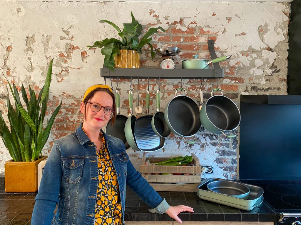 pannenrek voor in de keuken