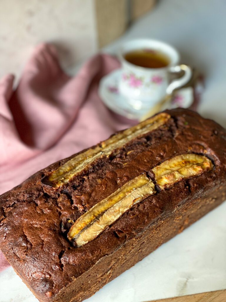 bananenbrood met courgette en chocolade 