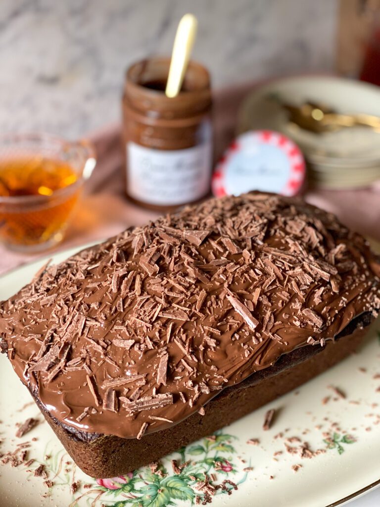 chocoladecake met hazelnootpasta van Bonne Maman