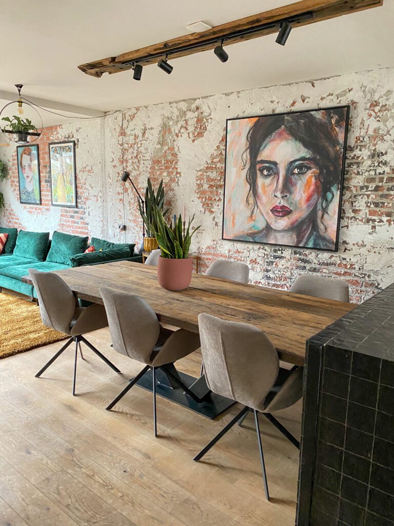 eethoek bij Familie over de Kook