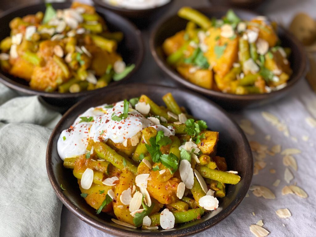 vega stoof met sperziebonen 