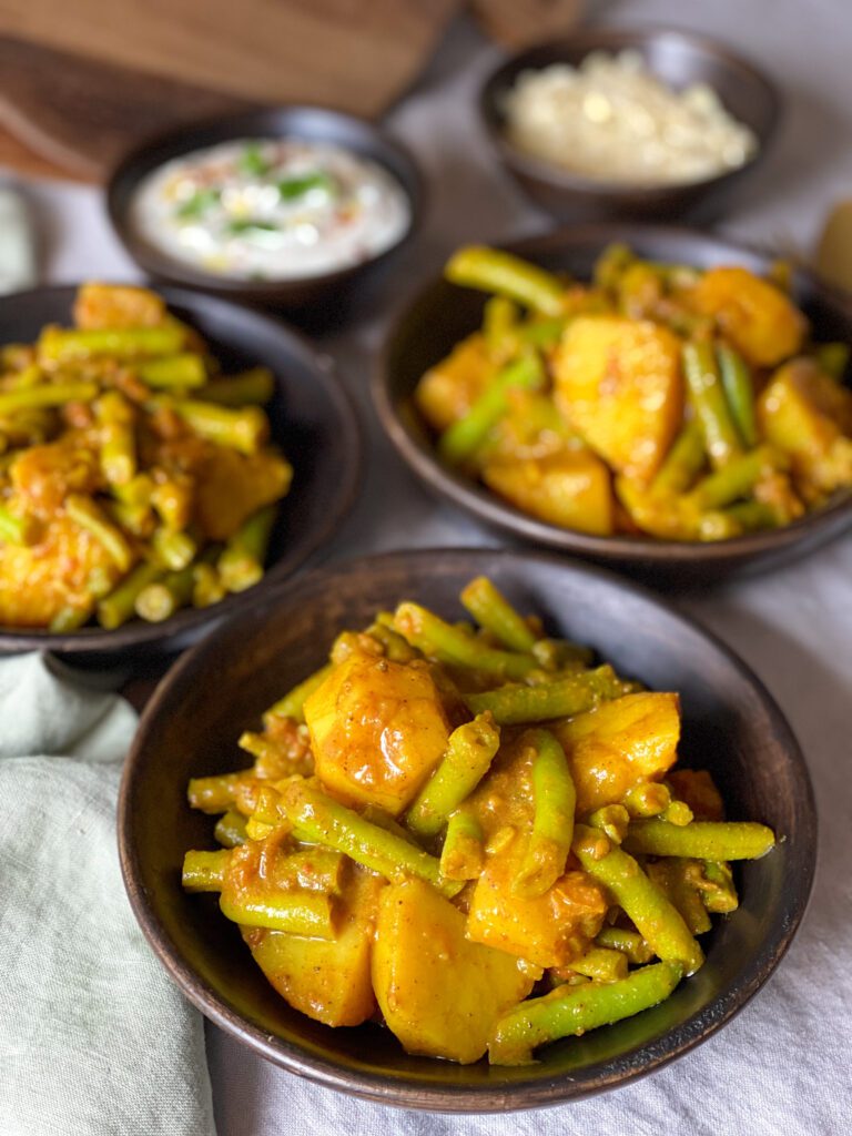 stoof met aardappel en sperziebonen 