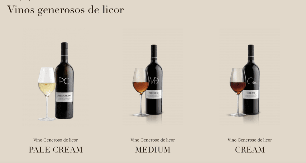 Vinos generosos de licor