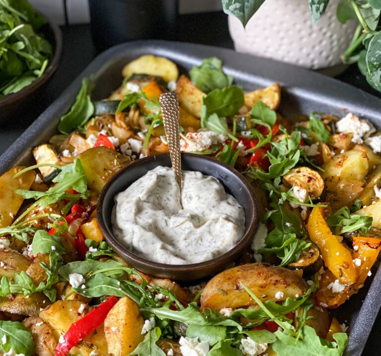 vegetarische traybake