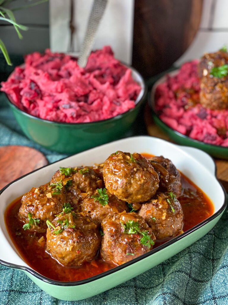 pittige gehaktballetjes 