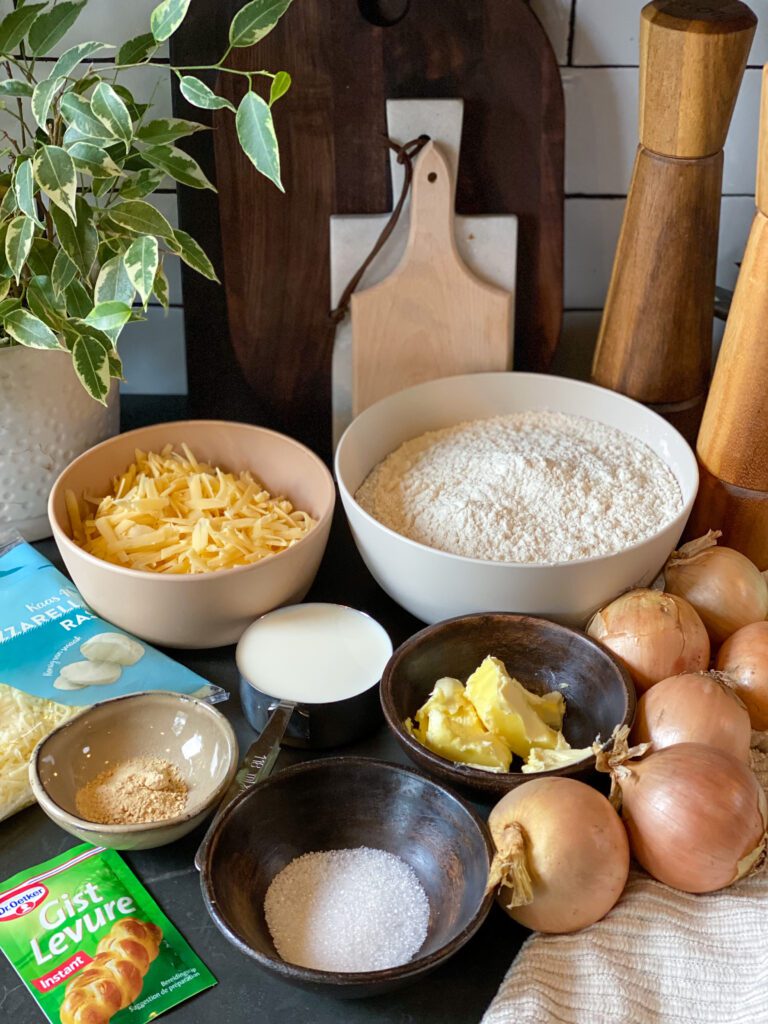 zelf kaas uienbrood maken