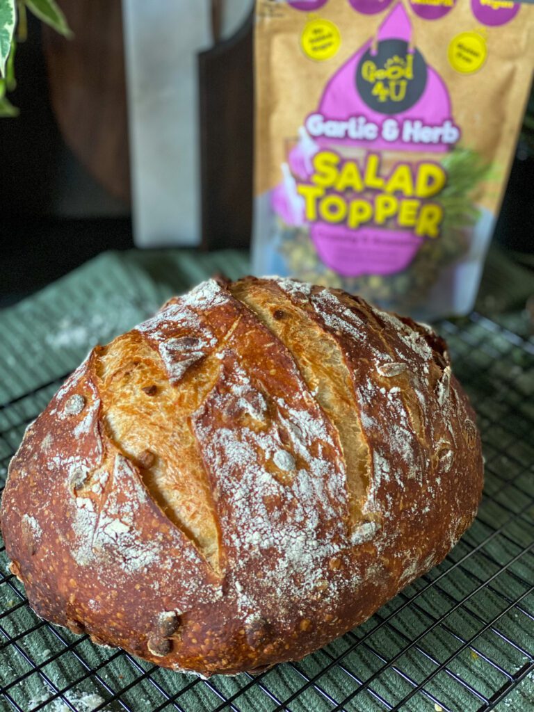 zelf no knead bread ofwel brood maken 