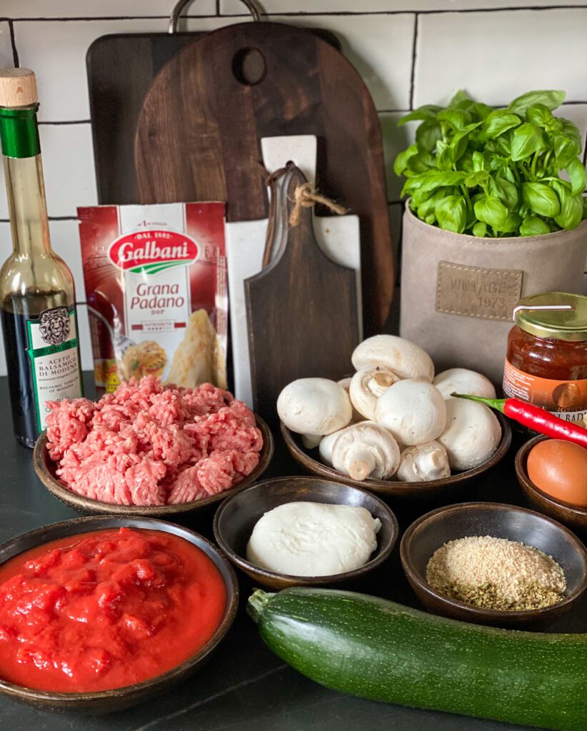 ingrediënten Italiaanse gehaktballetjes