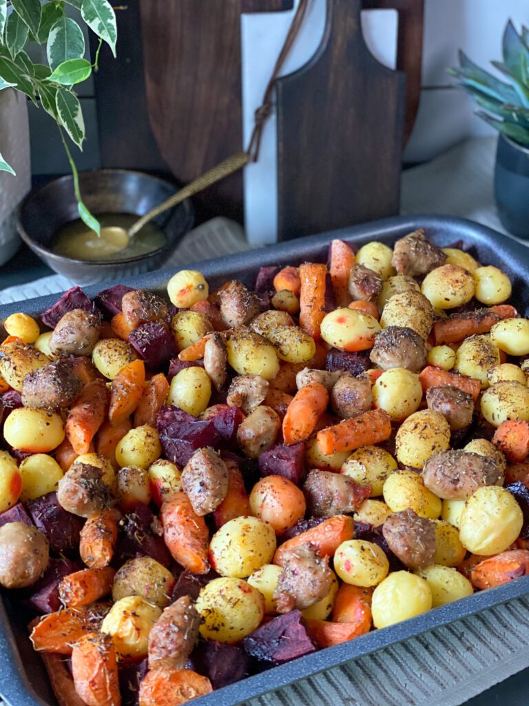 Bietjes en wortel uit de oven