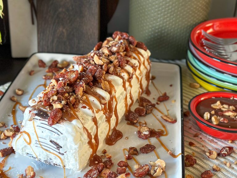 Viennetta ijs met salted caramel