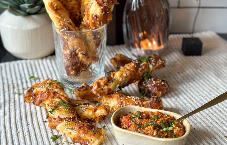 kaas twisters met tapenade