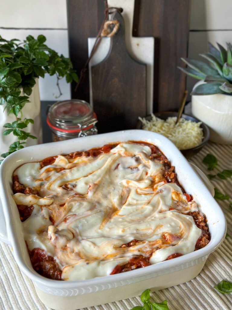 Lasagne met gehakt en bechamelsaus
