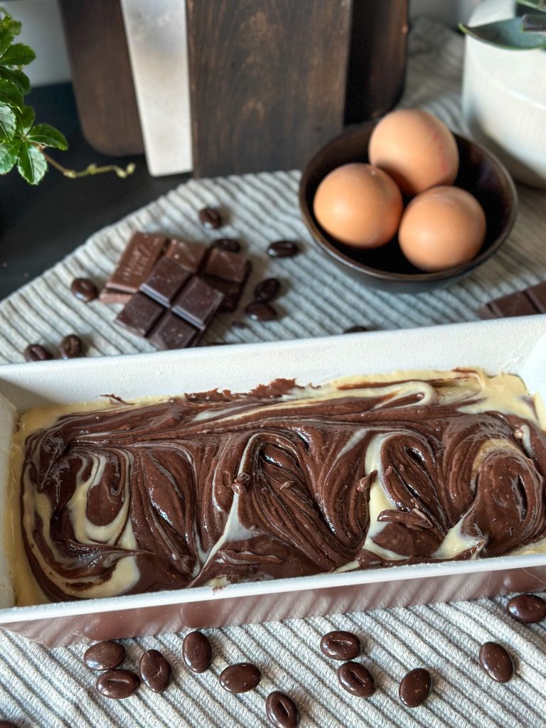 Marmercake met Griekse yoghurt