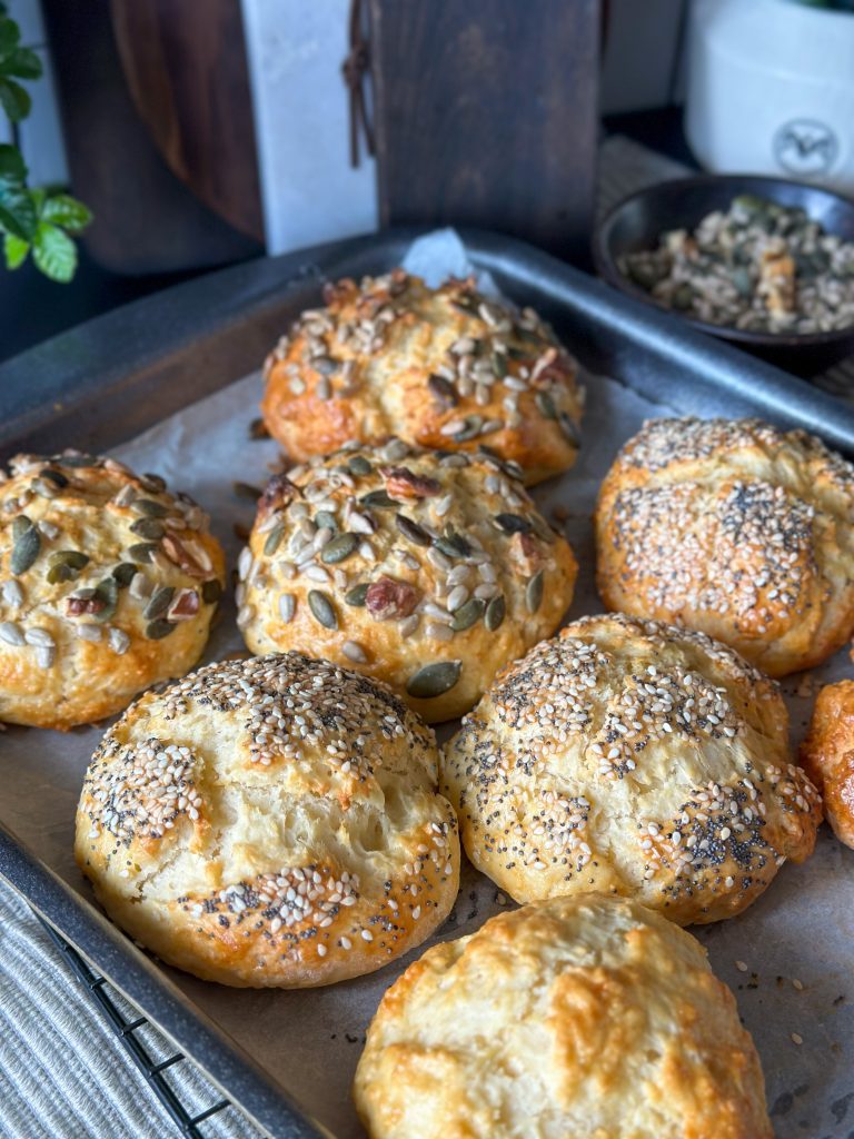 Simpele kwarkbroodjes