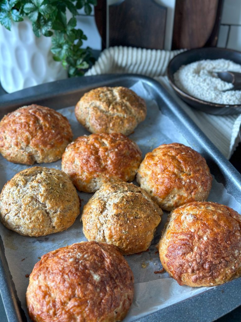 Volkoren Italiaanse kwarkbroodjes