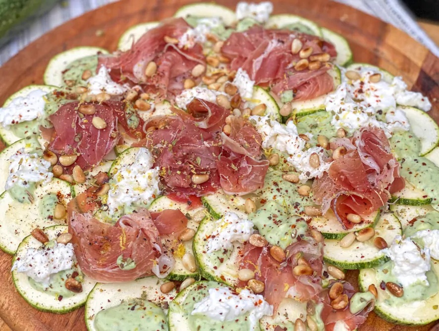 courgette carpaccio