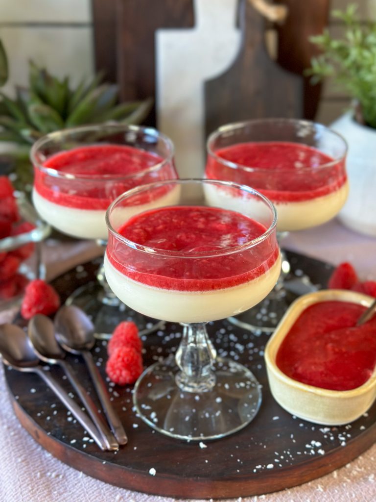Lactose vrije panna cotta