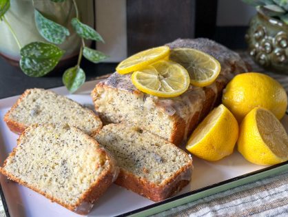 citroencake met maanzaad (vegan)