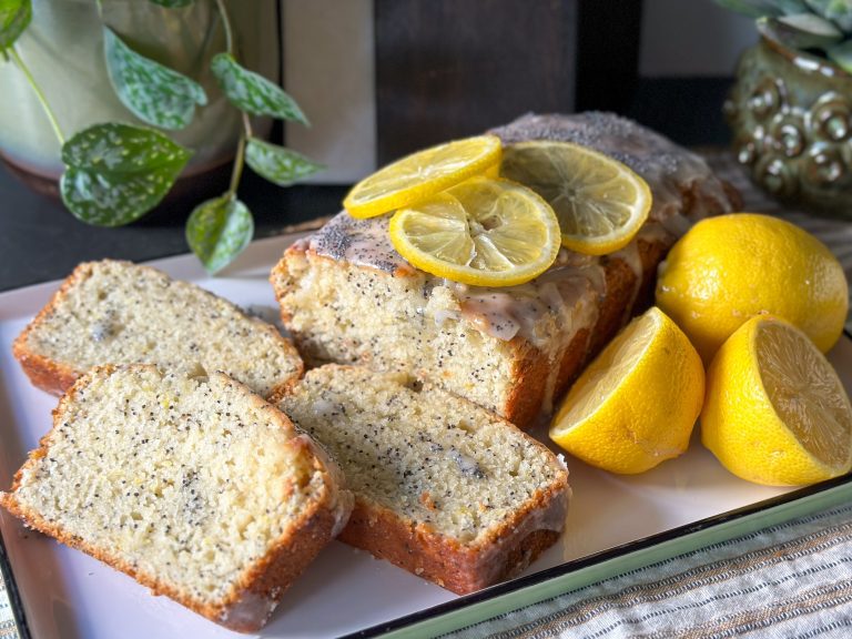 citroencake met maanzaad (vegan)