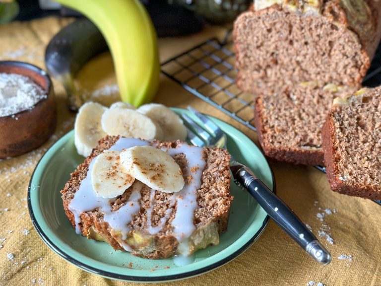 volkoren bananenbrood met kaneel