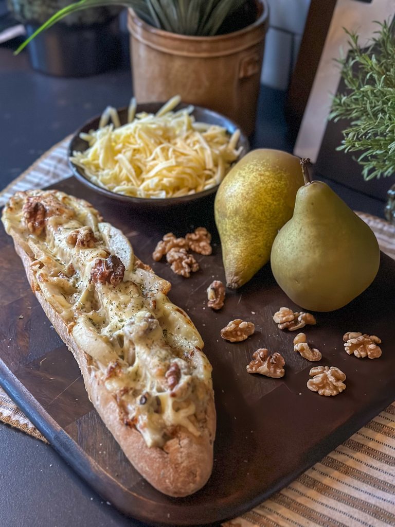 borrelbrood met gorgonzola