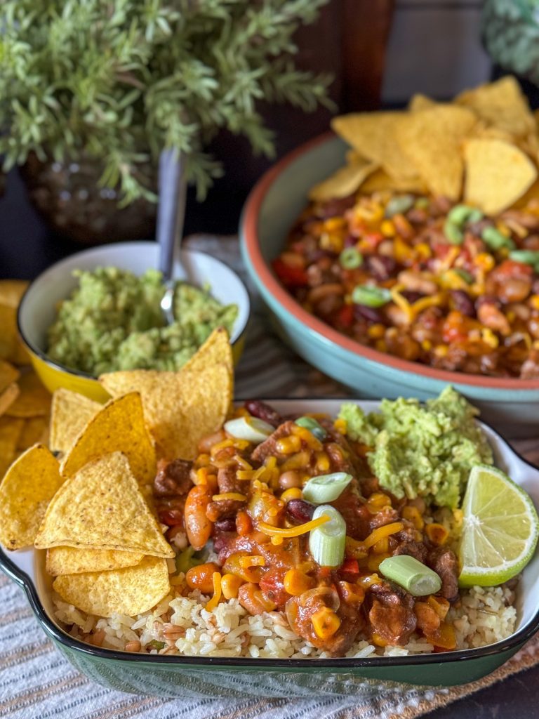 chili con carne met rijst