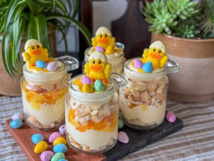 paastoetje met advocaat en mandarijntjes