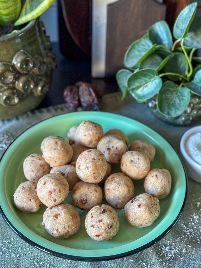 dadel balletjes met kokos