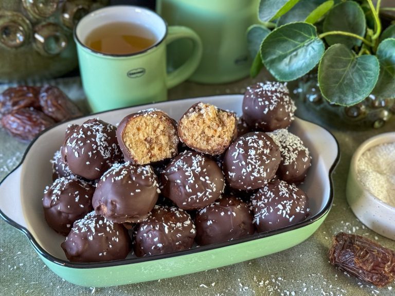 Bounty dadelballetjes zelf maken