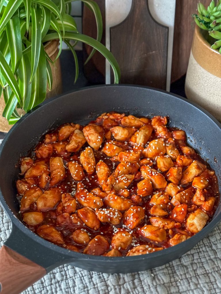 kip in honing soja saus