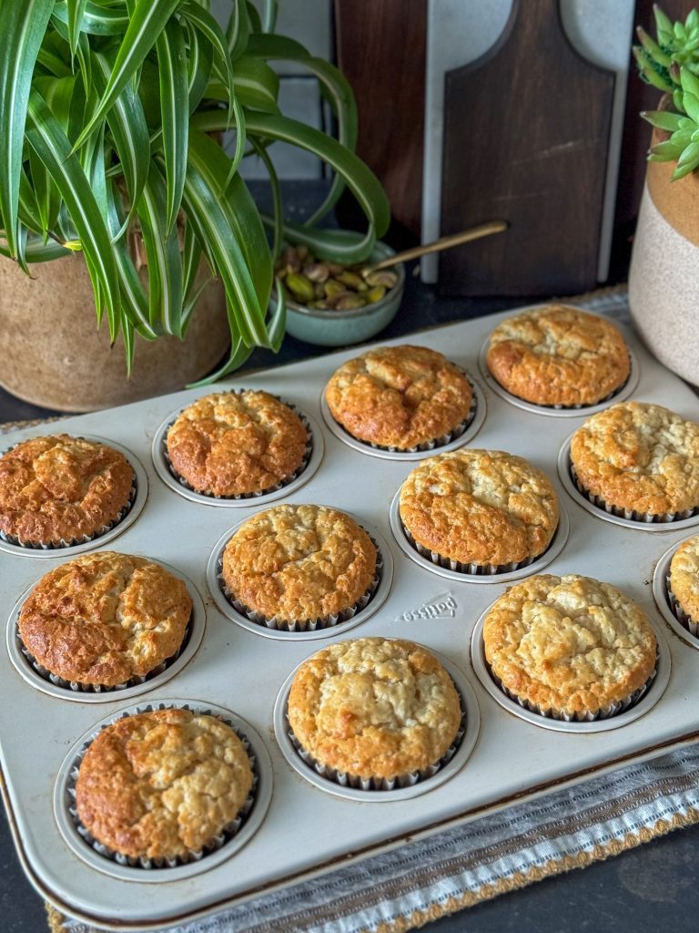 vegan cupcakes met pistache