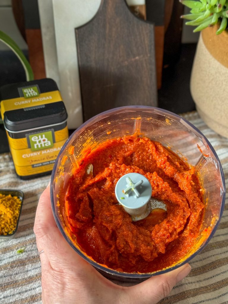 zelfgemaakte kruidenpasta