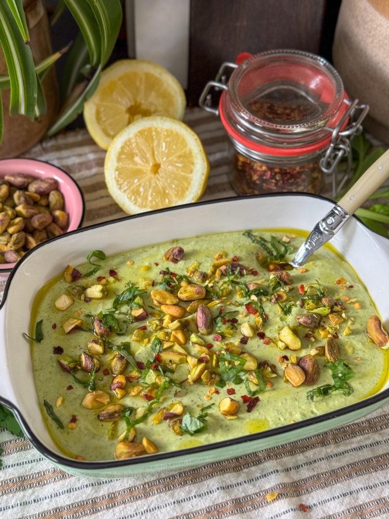 pinit feta dip met pistache
