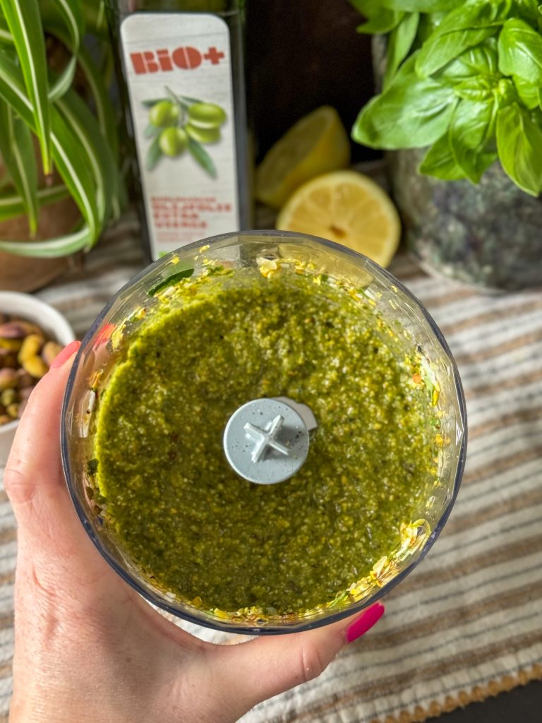 Pistache pesto maken: klaar in 5 minuten